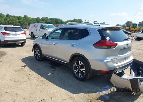 2017 Nissan Rogue Sl из США, поврежденный, VIN 5N1AT2MT7HC826121